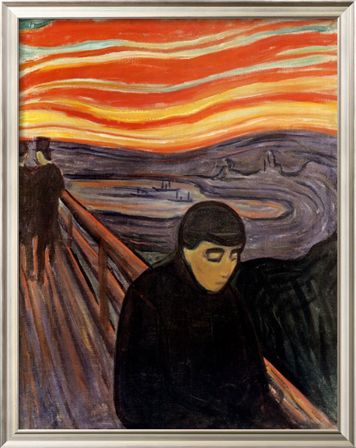 Despair, 1894 by Edvard Munch